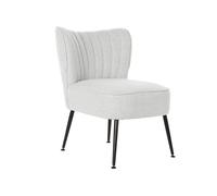 DKD Home Decor Sillón de Poliéster y Metal Beige