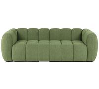 DKD Home Decor Sofá de Madera y Poliéster Verde