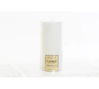 DKD Home Decor Vela de Cera de Parafina Blanca 6,5x6,5x14 cm