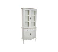 DKD Home Decor Vitrina Set 2 Madera Cristal 88x40x198 Natural