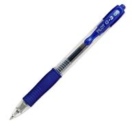 Pilot Pen bolígrafos G2 05 tinta de gel punta fina Paquete de 6 Blueaa