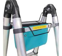 DMAIS Carro de herramientas para escalera, bolsa de herramientas para escalera plegable - Escalera grande de tela Oxford impermeable, para escaleras antiarañazos Bolsas de herramientas para