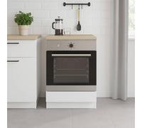 Dmora - Alacena de Cocina, 60x60x90h cm Blanca, un Compartimento