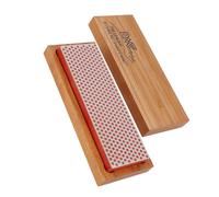 DMT Diamond Whetstone™ en Caja de Madera 6" Fino | Afilador de Cuchillos Calidad Profesional | Piedra de Afilar 15 cm para Cuchillos y Herramientas | Made in USA | W6F