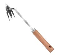 Dmuzsoih Deshierbador Manual, Cavador Manual con 3 Dientes, Desyerbadores Manuales, para Huerto Invernadero Plantas En Macetas Arriate De Flores Granja Patio Trasero Césped Jardín Al Aire Libre