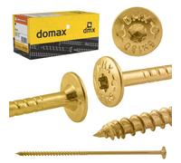 DMX - Tornillos para madera con cabeza de placa CT - 6mm TORX - zinc galvanizado - 6x300 (50 uds/paquete)