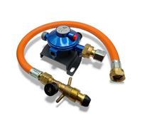 DN Autogas Parts Regulador de gas GLP de 30 mbar, 8 mm + 450 mm, G5 W21.8, manguera de coleta para caravana y autocaravana