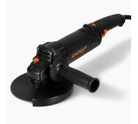 Dnipro-M Amoladora Angular 1100W Disco 150mm, Potencia Constante, 6 Posiciones Velocidad 5500-10500 rpm, Arranque Suave, Cojinetes Antipolvo, Para Corte Metal Hormigón Granito. GL-160SE