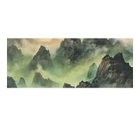DNOVING 2 rollos de papel de regalo de cumpleaños Aurora boreal sobre montañas, 58 x 23 pulgadas, papel de regalo para niños y niñas, cumpleaños y bodas GWP-262613081