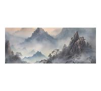 DNOVING 2 rollos de papel de regalo de cumpleaños Aurora borealis sobre montañas, 58 x 23 pulgadas, papel de regalo para niños y niñas, cumpleaños y baby shower GWP-568281687