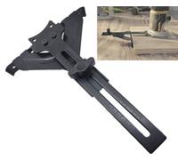 DNP618 Guía de borde de enrutador para enrutadores compactos de base fija DeWalt, accesorio de enrutamiento de precisión con diseño ajustable para proyectos de carpintería