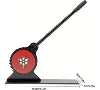 Dobladora de tubos - Prensadora de tubos - Prensadora de mangueras - Herramienta de doblado - Prensa hidráulica - Manual - 6 matrices de prensado - Hierro fundido