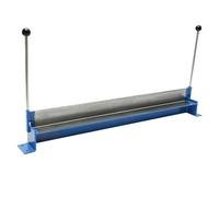 Dobladora manual de chapa de 930 mm, banco de plegado, chapa de acero de 1,2 mm, doblado (0-135° de flexión/acero 45#/asas de seguridad) para taller, construcción de metal, taller de vehículos