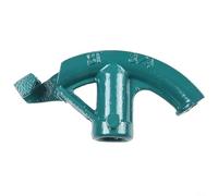 Dobladora manual de tubos de acero para tubos de cobre y aluminio, herramienta de formación de conducto portátil con mango ergonómico para fontanería y trabajos eléctricos, verde, 16 mm (B)