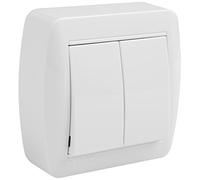 Doble CONMUTADOR 74X72X28MM S. Mural SOLERA