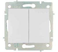 Doble conmutador/interruptor 10ax250v marco apartes.europa solera