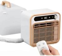 Doble Manguera Dividida AC 12hr Temporizador portátil 130m3h Flujo de Aire enfriamiento silencioso para Tiendas Caravanas Ligero 13kg Tubo Flexible fácil de configuración sin Ventana necesaria