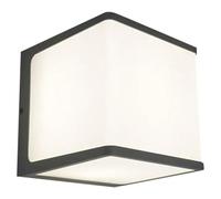 Doblo Aplique exterior LED Big (19,1 W, 15 x 15 x 15 cm, Antracita, IP54)