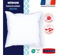 DODO Almohada MEDIUM - Mullida y antiácaros. Color Blanco
