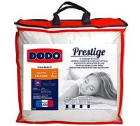 DODO | Edredón cálido sintético 220 x 240 | para Cama de 2 Personas | Edredón Prestige | Confort de 5 Estrellas y Sensación Bienestar | Fabricado en Francia | Lavable a máquina a 40 °C