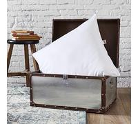 Dodo | Juego de 2 Almohadas antiácaros 60 x 60 | Confort Medio | Almohada sintética amazónica | Inflante Duradero y Respetuoso con el Medio Ambiente | Fabricado en Francia | Lavable a máquina a 40 °C