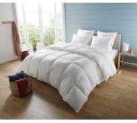 DODO Senso Protect - Edredón Templado Nube de suavidad 200 x 200 cm | SuPRELLE SENSO PROTECT 250 g/m² - Sobre 100% percal de algodón - Cama de 2 personas - Piqué azulejos - Lavable a 40°C