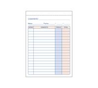 Dohe 50088d registro comercial (libro) azul, naranja 100 hojas