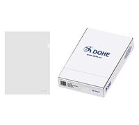 Dohe Caja dossier uñero 90591 A4 cristal 100 unidades