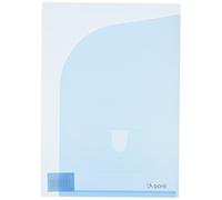 Dohe 91320 - Dossier doble de dos bolsillos internos, A4, color azul