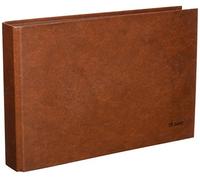 Dohe 9566 - Carpeta cuero forrado, 2 anillas de 25 mm, cuarto apaisado