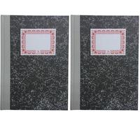 DOHE 9986 - Cuaderno cartoné, Índice, cuarto natural (Paquete de 2)