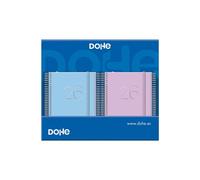 DOHE Agenda Anual Gloss con Espiral y Tapa Extra, Expositor de 12 unidades