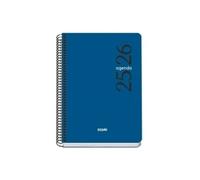 Dohe - agenda escolar 2025 2026 - día página, tamaño a5 (15x21 cm),