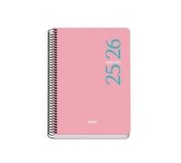 Dohe - agenda escolar 2025 2026 - día página, tamaño a5 (15x21 cm),