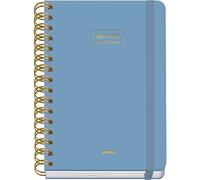 Dohe Agenda Escolar Premium A5 Espiral Doble Sv Cartón Forrado Azul 2026-2027