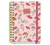 Dohe Agenda Escolar Premium A5 Espiral Doble Cartón Forrado Mod. Belle 2026-2027