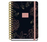 Dohe Agenda Escolar Premium A5 Espiral Doble Cartón Forrado Mod. Noir 2026-2027