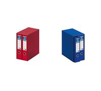 Dohe Archicolor Módulo 2 archivadores A4, color rojo + Archicolor Módulo 2 archivadores A4, color azul