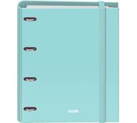 Dohe - archivador con recambio - carpeta 4 anillas, a4 (28x32 cm), 100