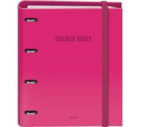 Dohe - archivador con recambio - carpeta 4 anillas, a4 (28x32 cm), 100