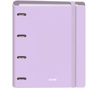 Dohe - archivador con recambio - carpeta 4 anillas polyfoam, a4 (28x32