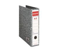 Dohe archivador gris jaspeado a4 - medidas 282x318x75mm - carton forra