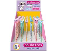 Dohe bolígrafos tinta borrable rain or shine expositor 36 c/surtidos