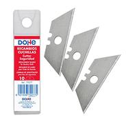 Dohe pack con 10 cuchillas de recambio trapezoidales para cutters de s