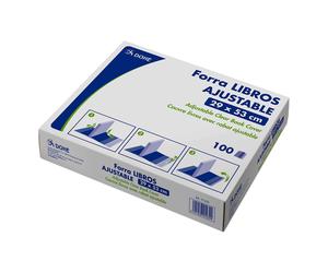 Dohe caja de 100 cubiertas protectoras de libros - solapa adhesiva rep