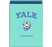 Dohe - Carpeta 4 Anillas - Alta Capacidad 600 Hojas, Tamaño Folio (A4+) 26,4x34 cm, Lomo Ancho 6 cm, Cierre Fácil y Suave, Tapa Extradura de Cartón Reforzado, Material Escolar - Yale University Dog