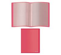 Dohe - Carpeta flexible de 10 fundas (80 micras) - Rojo