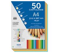 Dohe - cartulinas a4 colores intensos para manualidades e impresión (
