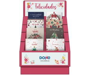 DOHE Christmas Dohe 115x170 Surtido con Expositor de 48 unidades