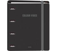 Dohe colour vibes polyfoam carpeta de 4 anillas mixtas de 35mm a4 reca